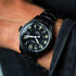 Premium Black PVD Quick Release 3-Link Bracelet
