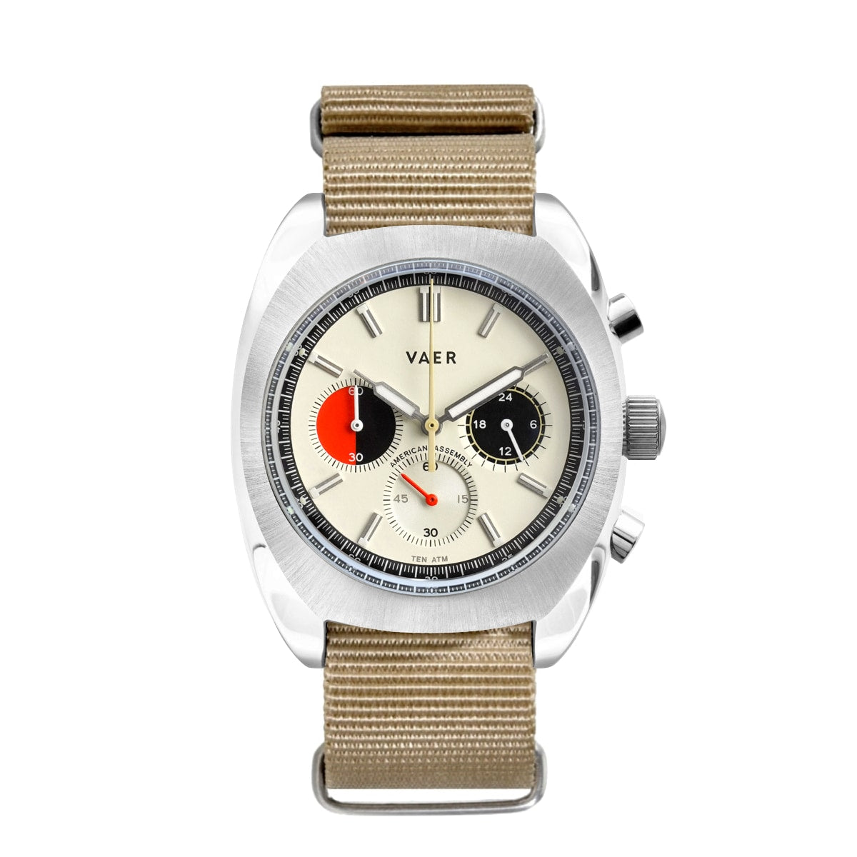R1 USA Racing Chronograph - Cream 42mm