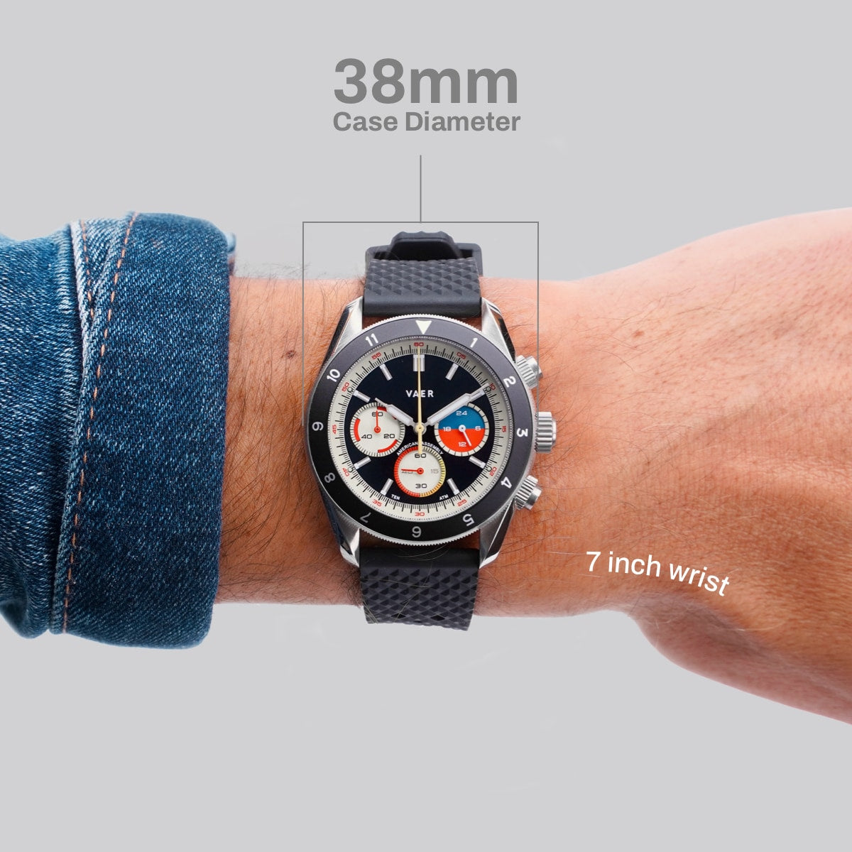 R1 USA Oceanracer Chronograph - Panda 42mm