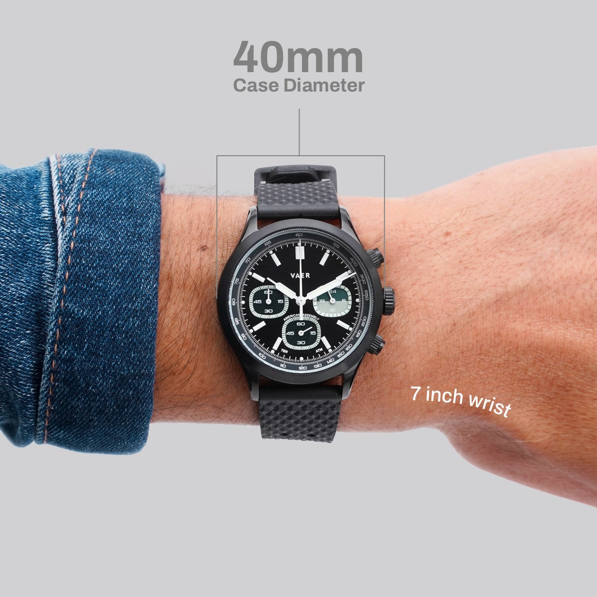 R1 Tactical Chronograph - 40mm USA