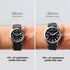 S3 Calendar Field Black - 36mm Quartz