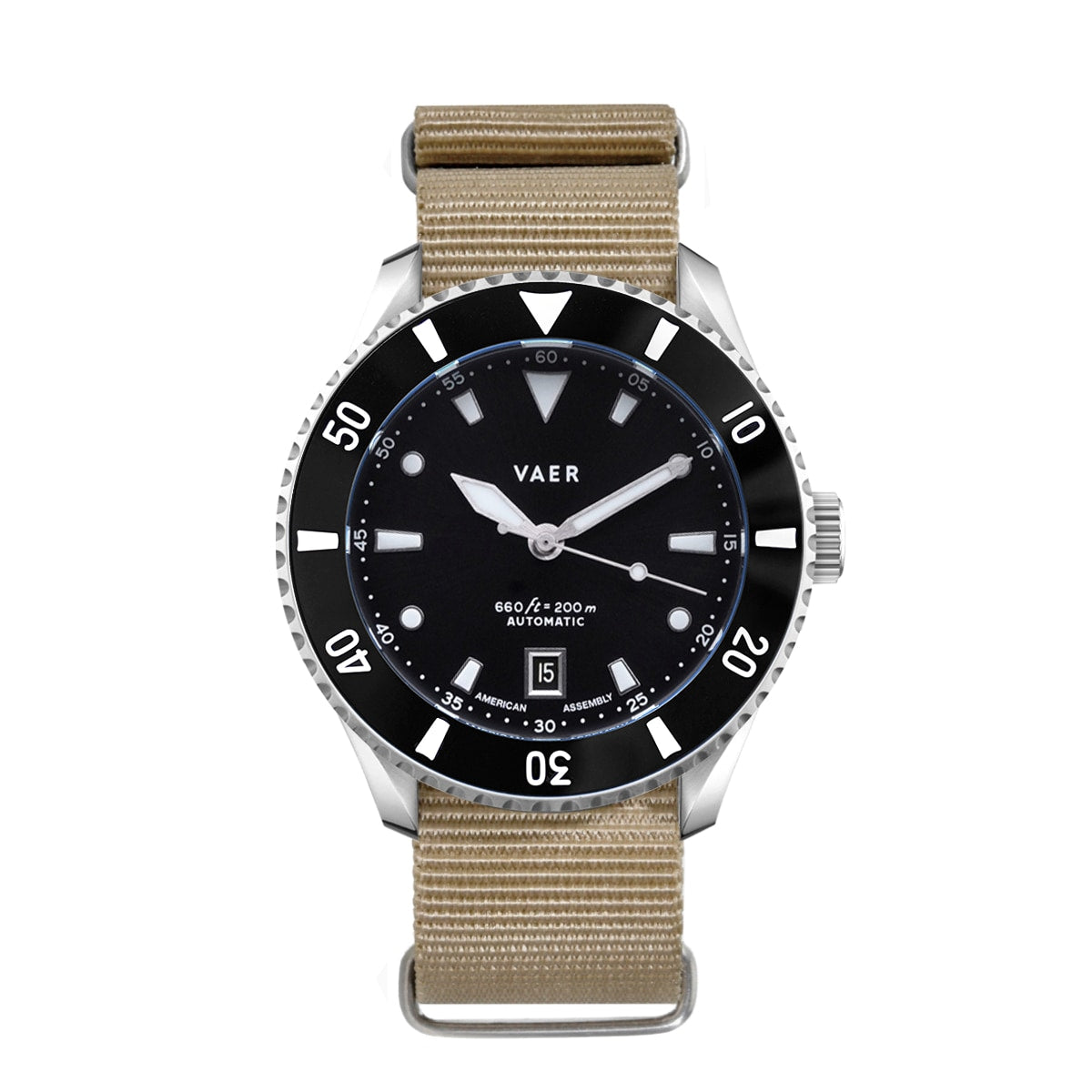 D5 Meridian Black - USA Auto 39mm